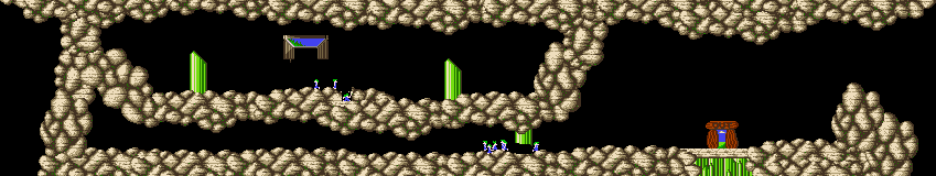 Overview: Oh no! More Lemmings, Amiga, Tame, 6 - Intsy-Wintsy...Lemming?